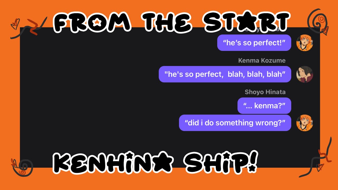 FROM THE START//KENHINA// LIVE AU!//SHOHNTA//SONG BY LAUFEY