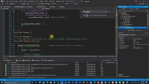 3a Flex Bison Generation Mechanics