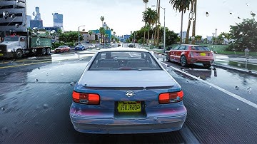 GTA 5: Natural and Realistic Graphics MOD - Ray-Tracing RTX™ 3090 Ultra Graphics Gameplay [PC MODs]