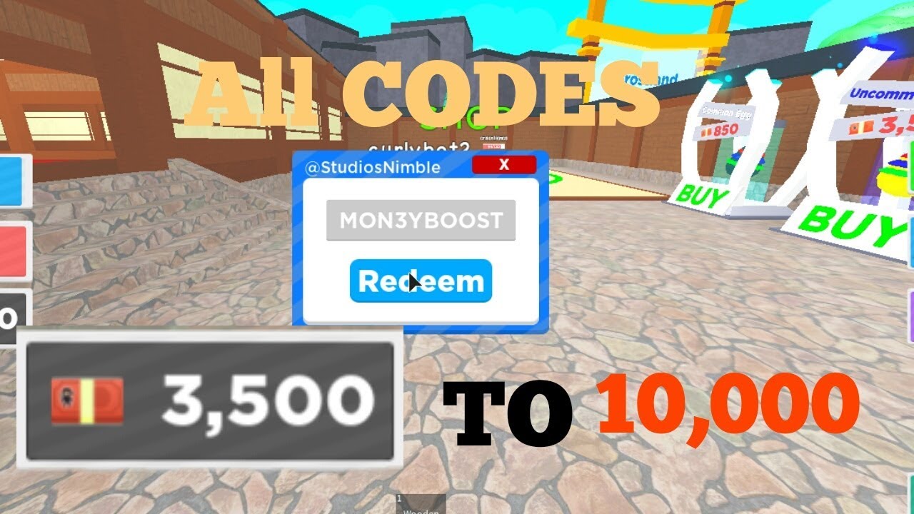 RobloxNinja Masters All Codes + Token Code YouTube