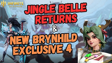 Infinite Magicraid (IMR): Jingle Belle is back on banner! And New Brynhild E4 ability.
