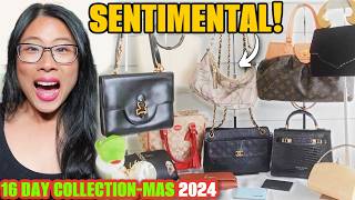 All Of My Sentimental Handbags Collection! Why These Mean ALOT To me! Collectionmas 2024 - Day 15