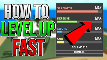 HOW TO LEVEL UP FAST! | ONE PIECE MILLENIUM | ROBLOX