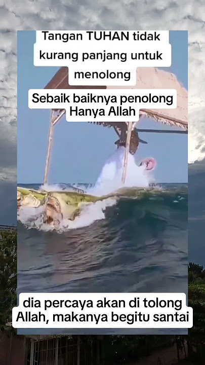Ketika kita yakin akan pertolongan Allah...