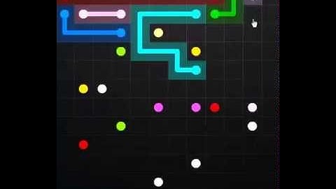 12 × 12 MANIA LEVEL 34 - FLOW GAME ON FACEBOOK Connect the dots