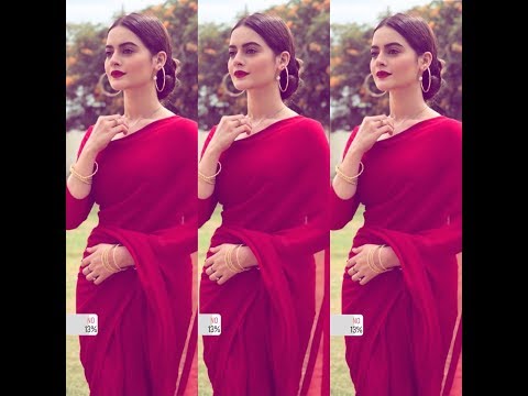 Plain Saree With Designer Blouse 2019