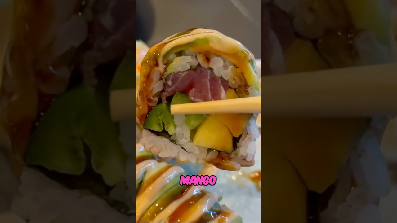 Sushi Roll Review: Tuna and Mango Flavor Explosion! 