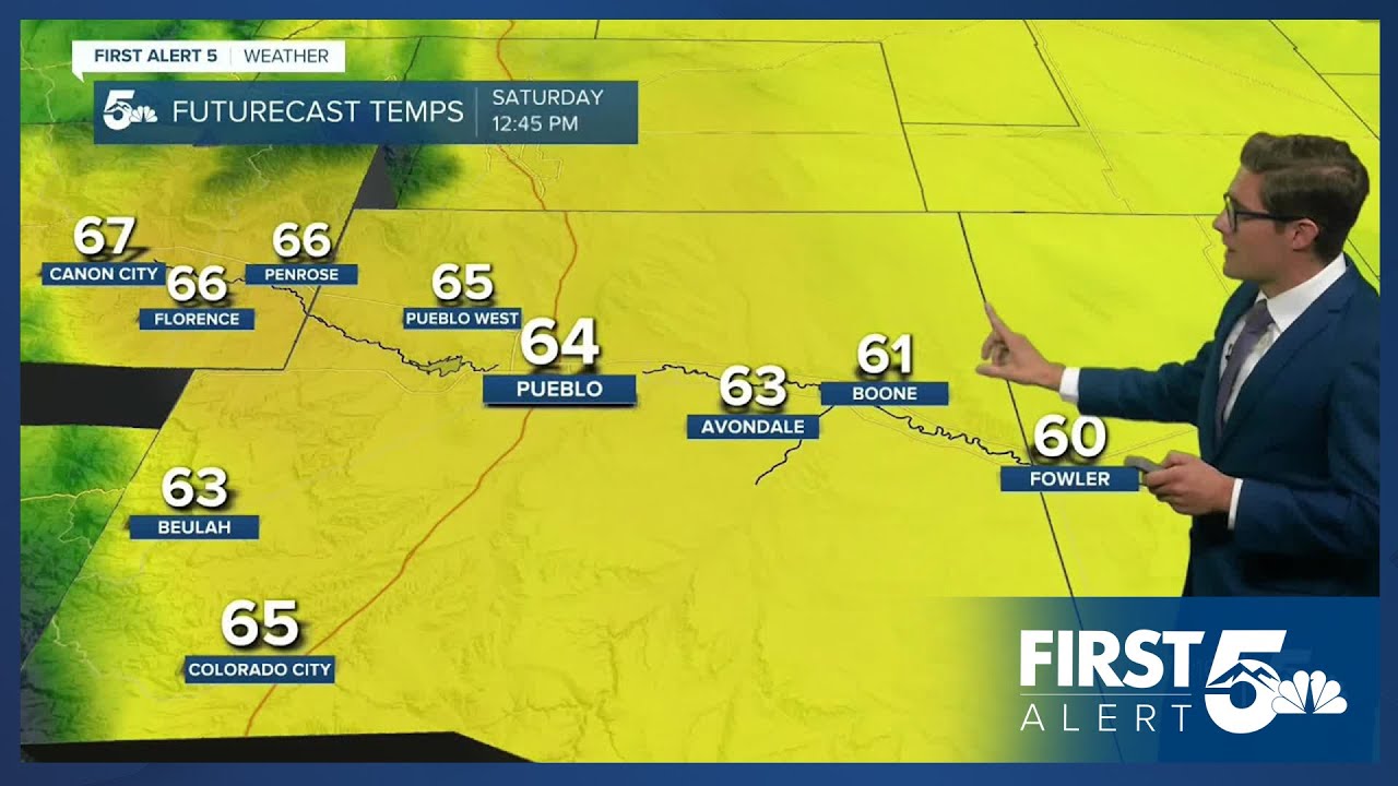 Warm and sunny Saturday turning breezy on Sunday - YouTube