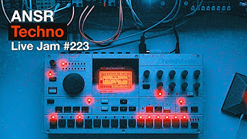ANSR - Techno Live Jam - 223 with Machinedrum MKII UW+ & Eurorack Modular