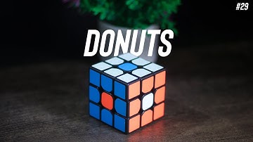 Donuts Pattern - Rubik’s Cube 3x3 Pattern