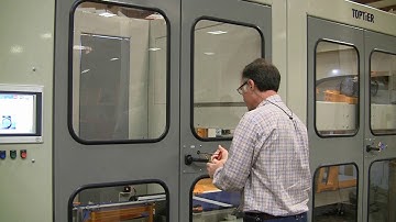 TopTier palletizer safety controlled entrance by Robopac USA