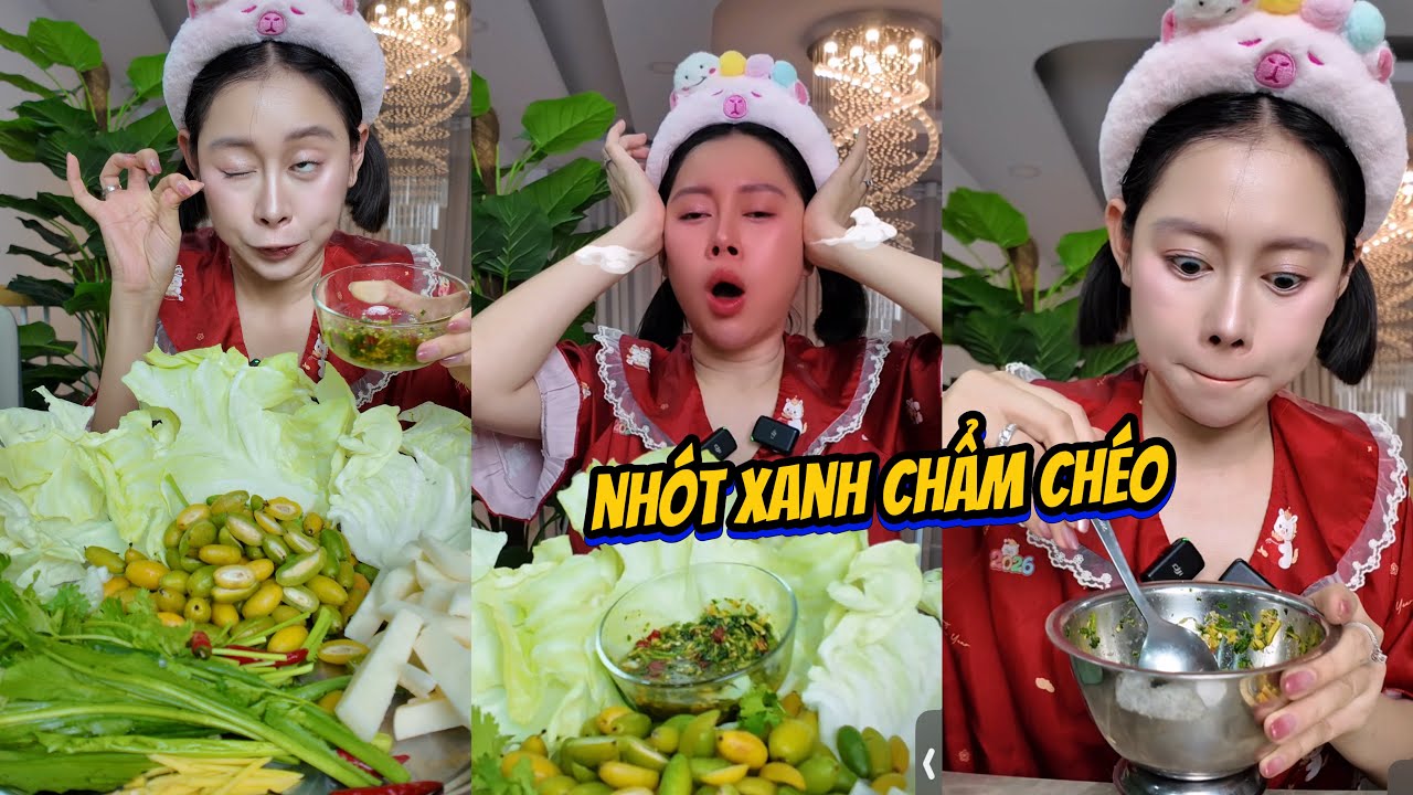 Nhót Xanh Chấm Chẩm Chéo Bùng Lổ Vị Giác !!!