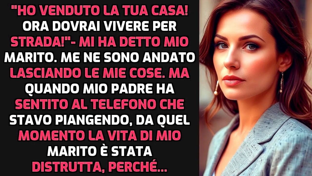 Era la mia casa. Quella che mia nonna mi aveva lasciato, l’unico posto in cui mi sono sempre sentita al sicuro. E mio marito aveva deciso di venderla alle mie spalle per pagare i suoi debiti di...