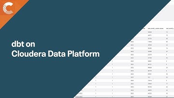 dbt on Cloudera Data Platform
