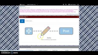 Adding an Activity Feed to eCLASS