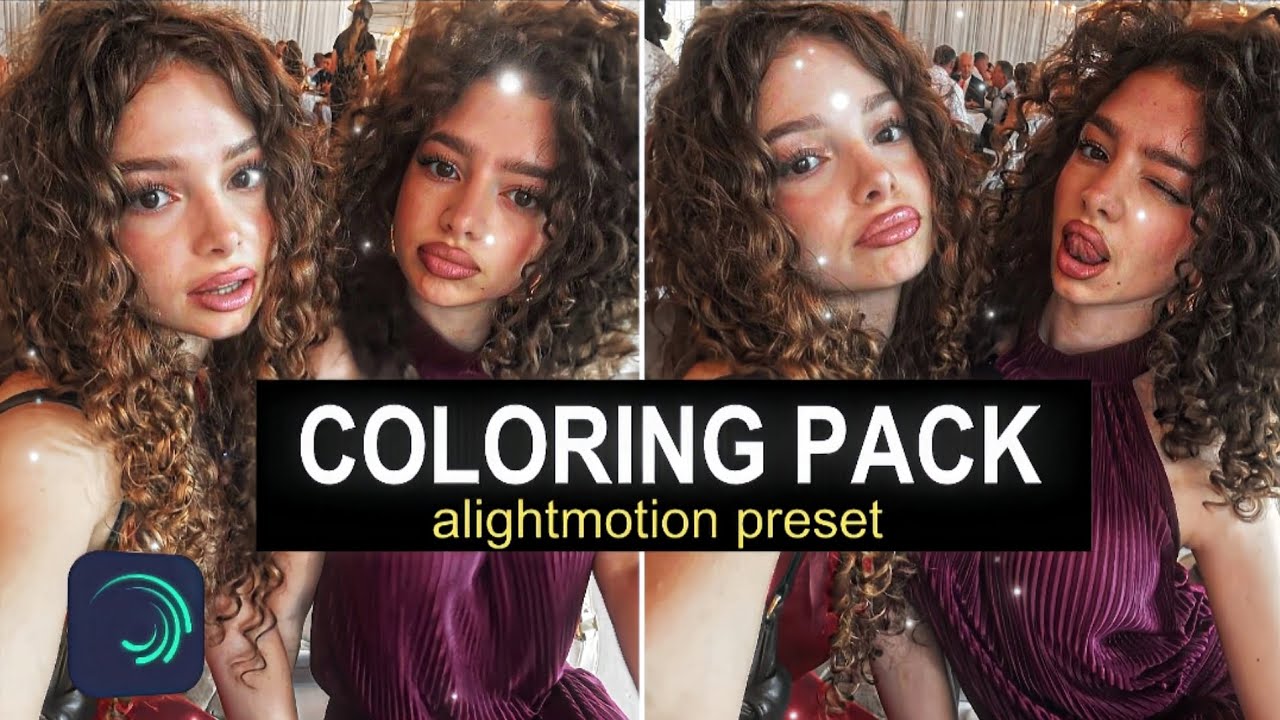 (Предустановленный) Популярный набор цветовых решений для редактирования | Alight motion