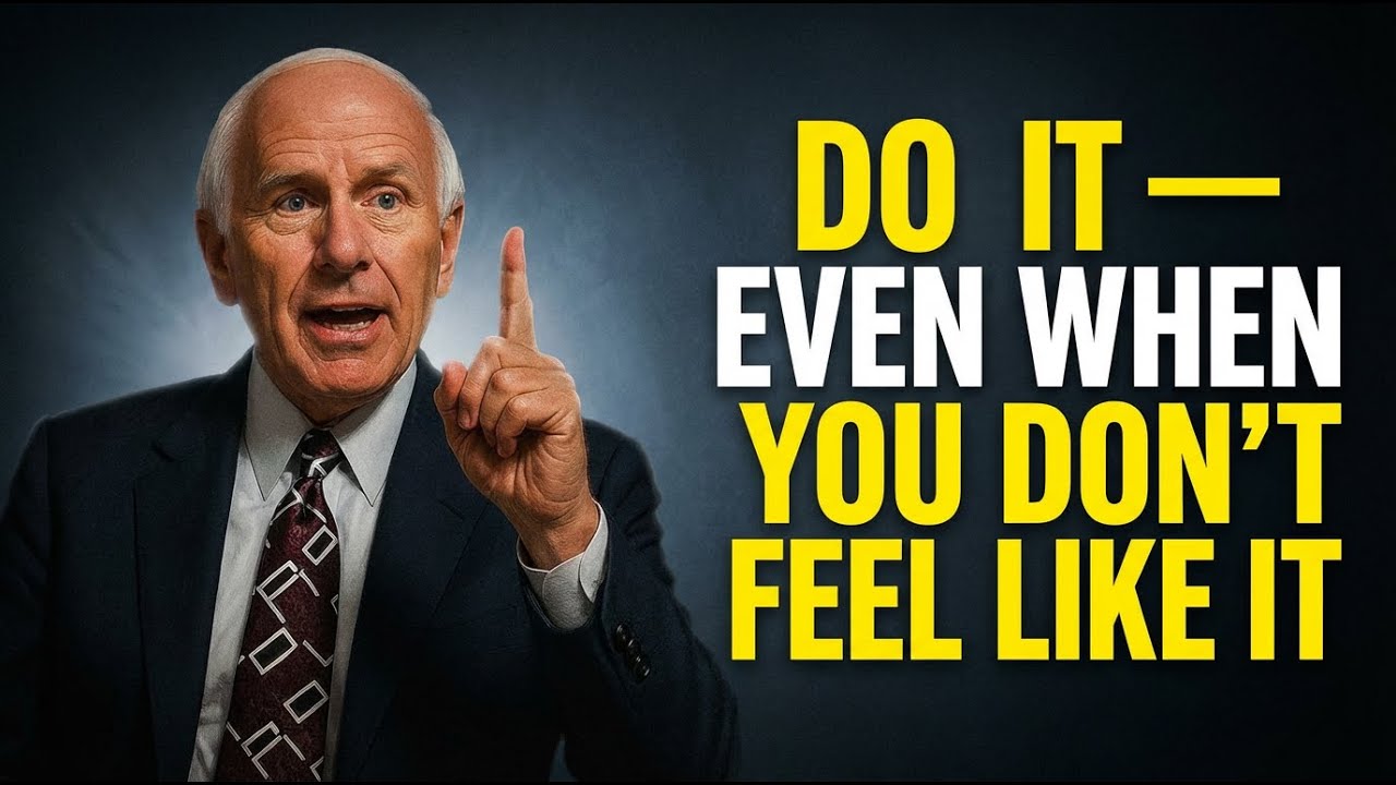 How to Force Yourself to Take Action When You Don’t Feel Like It | Jim Rohn Motivation HQ