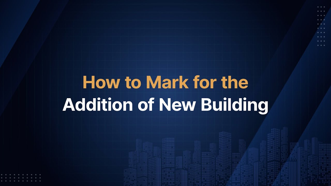 How to Mark For Addition of New Building | BuildNow Plugin - YouTube