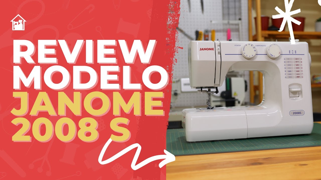 É UMA BOA MÁQUINA? Review Janome 2008 S | CASA DAS MÁQUINAS