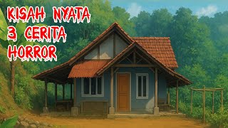 3 CERITA HORROR PESUGIHAN ! KARTUN HOROR TERBARU KOMPILASI 8