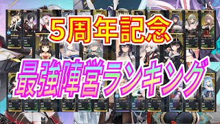 【アズレン】 祝！5周年！ 最強陣営ランキング！  独断と偏見でカウントダウン！ 現在最強の陣営はどこ？ 【アズールレーン】 【Azur Lane】 【碧藍航線】