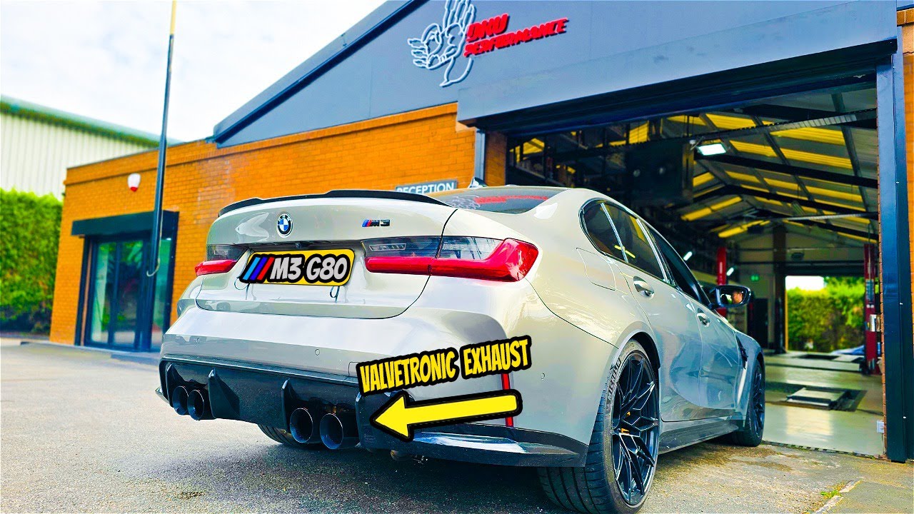 BMW M3 G80 VALVE CONTROL EXHAUST SOUND - YouTube