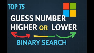 Binary Search API: Guess Number Higher or Lower - Leetcode 374 - Python Top75