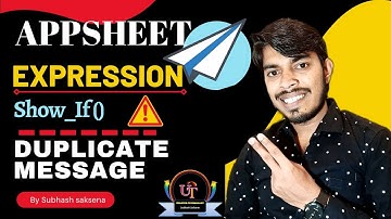 How to allow duplicate data entry but show Duplicate warning in appsheet|Duplicate warning.|Subhash|