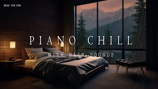 Peaceful Rain on the Window 🌧️🌿 Relaxing Piano Tunes for Ultimate Stress Relief 🎹💤