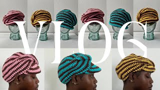 Testing My Brimmed Crochet Hat Pattern | Crochet VLOG