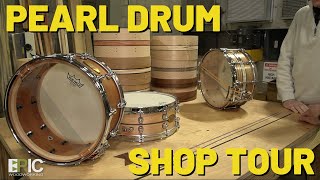 Pearl Drum - Custom Shop Tour