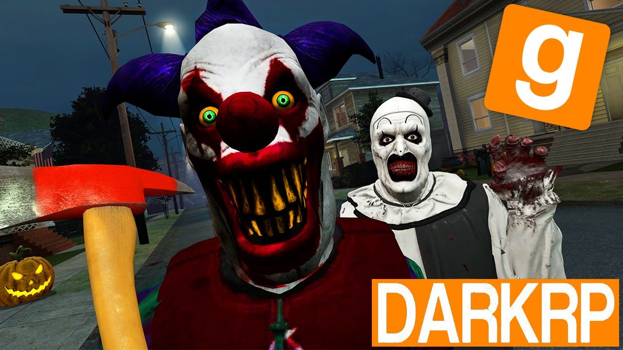 Les CLOWNS TUEURS d'HALLOWEEN !! 😱 - Garry's Mod DarkRP