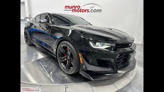 2021 Camaro ZL1 1LE Extreme Track Package Supercharged LT4 650hp 10 Speed Auto Black/Black 5778kms!