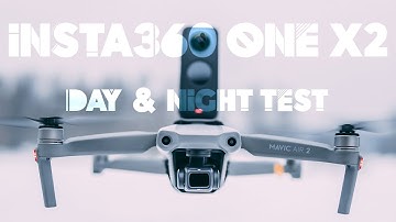 Insta360 ONE X2 on Mavic AIR 2 | WINTER TEST