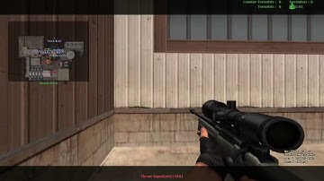 No scope wallbang nuke T roof