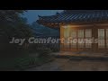Rain sounds on a Korea traditional house, rain sounds for calm, concentration and sleep.