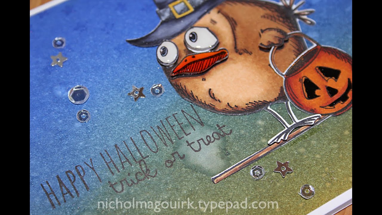 Bird Crazy | Happy Halloween Card - YouTube