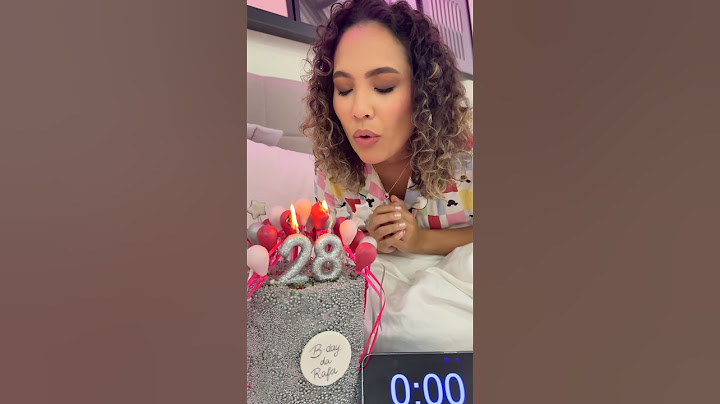 BOLO DE ANIVERSÁRIO 🎂