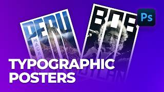 Photoshop: Create Awesome Typographic/Photographic POSTERS! screenshot 4