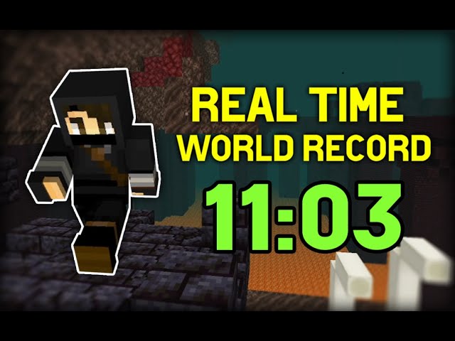 Minecraft 1.16 Speedrun [1:12] (WORLD RECORD) 