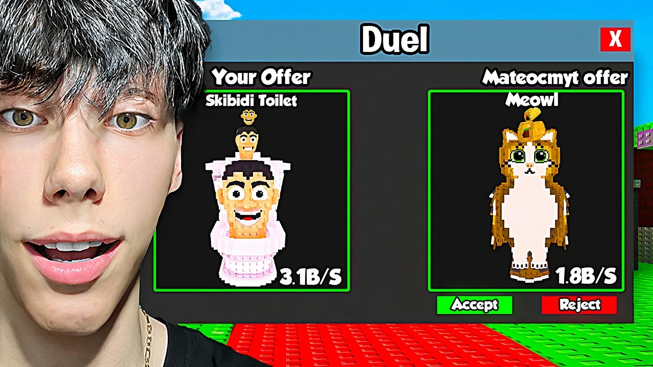 Am Facut "CEL MAI MARE DUEL" Din România In Steal a Brainrot! (Skibidi Toilet VS Meowl