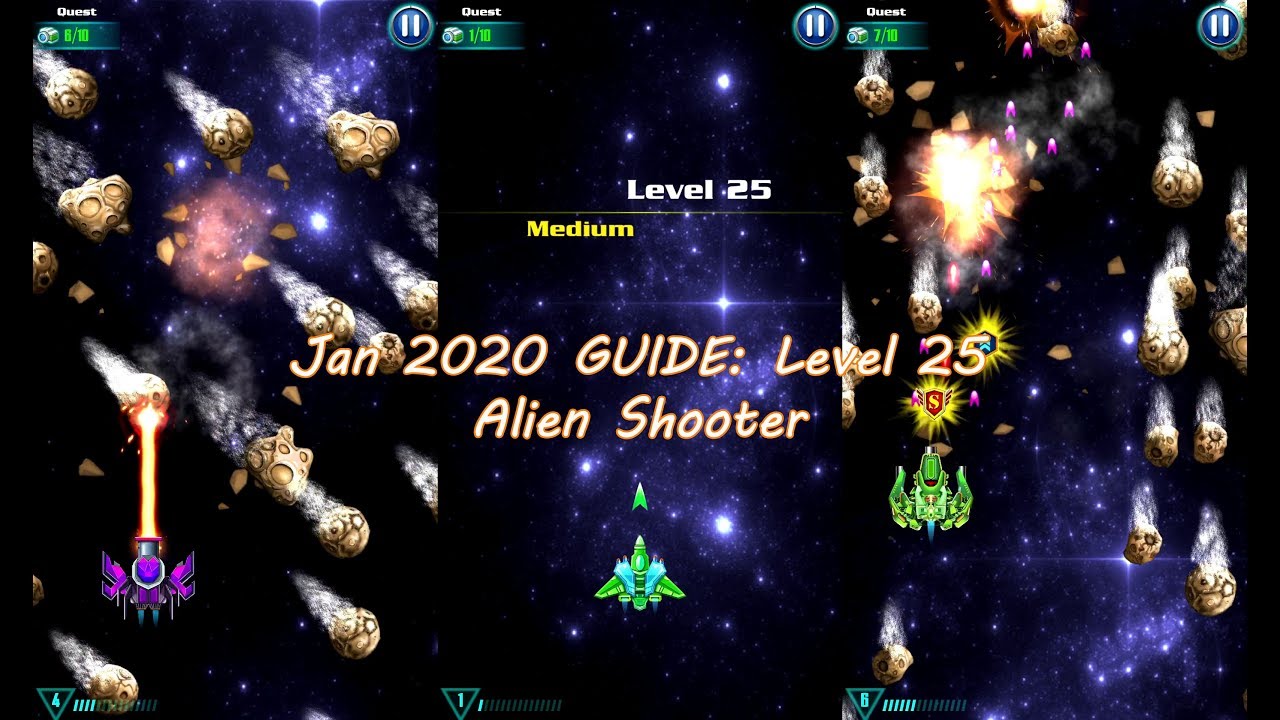 Jan 2020 GUIDE: Level 25 Alien Shooter | Tips Tricks for Game Player ...