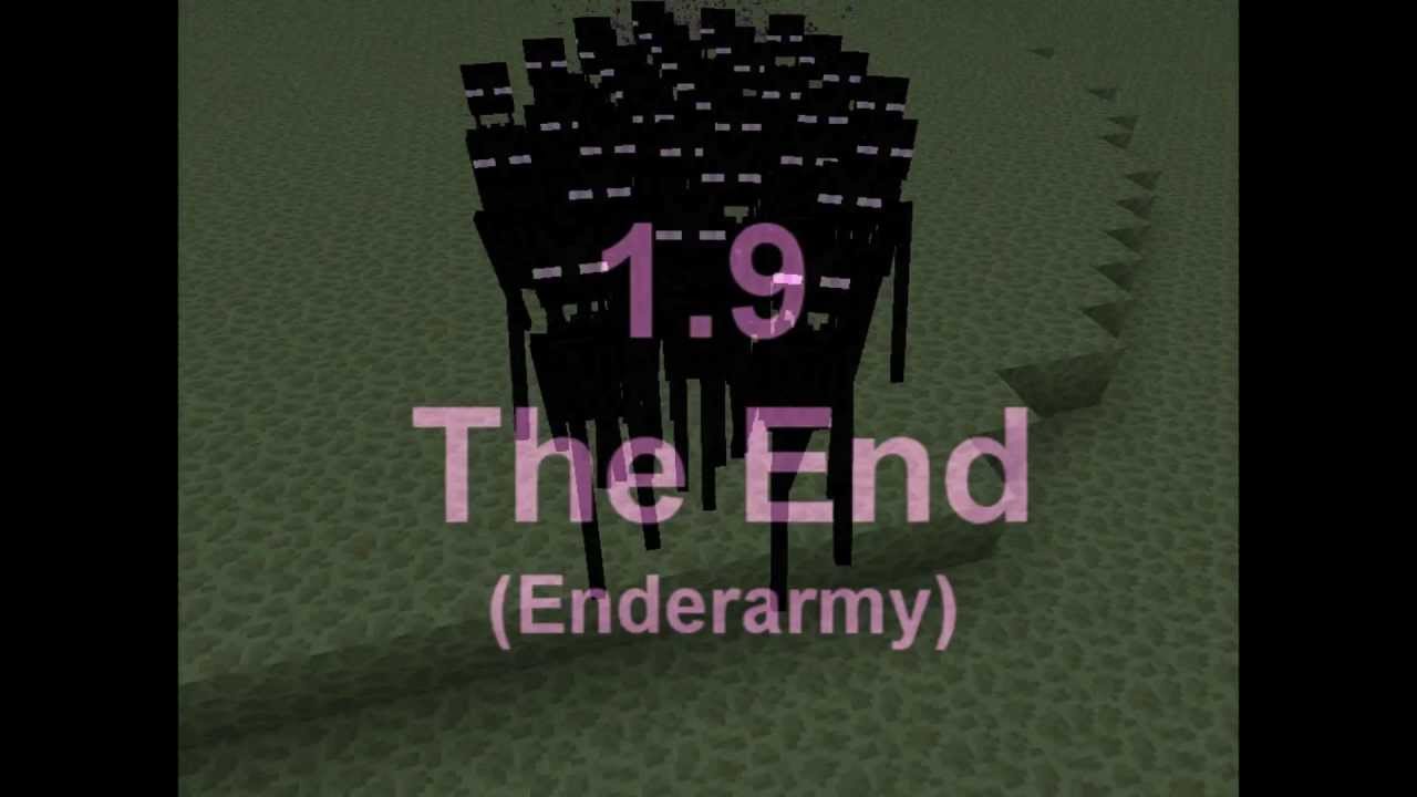 Minecraft 1.9 pre release 5 - Too many Enderman in the End - YouTube