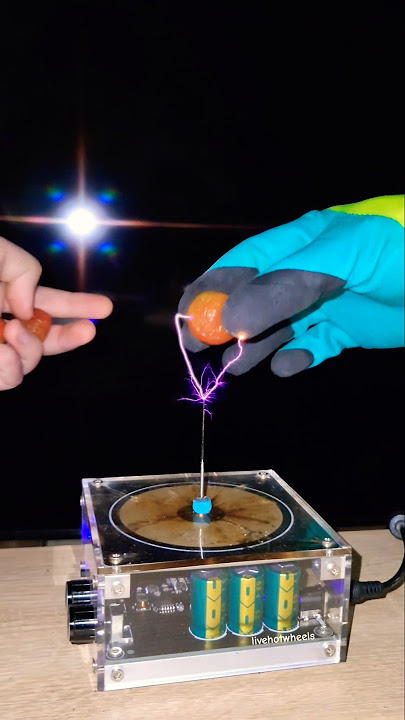 🍅 Mix: Dried cherry tomatoes   tesla coil #experiment #vegetables #physics