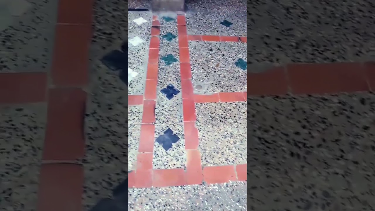tile design work,farsh chips design - YouTube