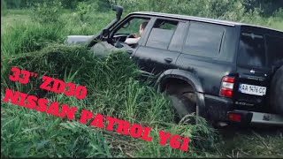 OFFROAD STOCK NISSAN PATROL Y61 на 33 резине и с ZD30