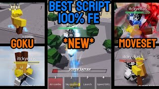 New Insaneroblox Script Tsb Goku Moveset Fe Attacks No Ban Goku Custom Abilities