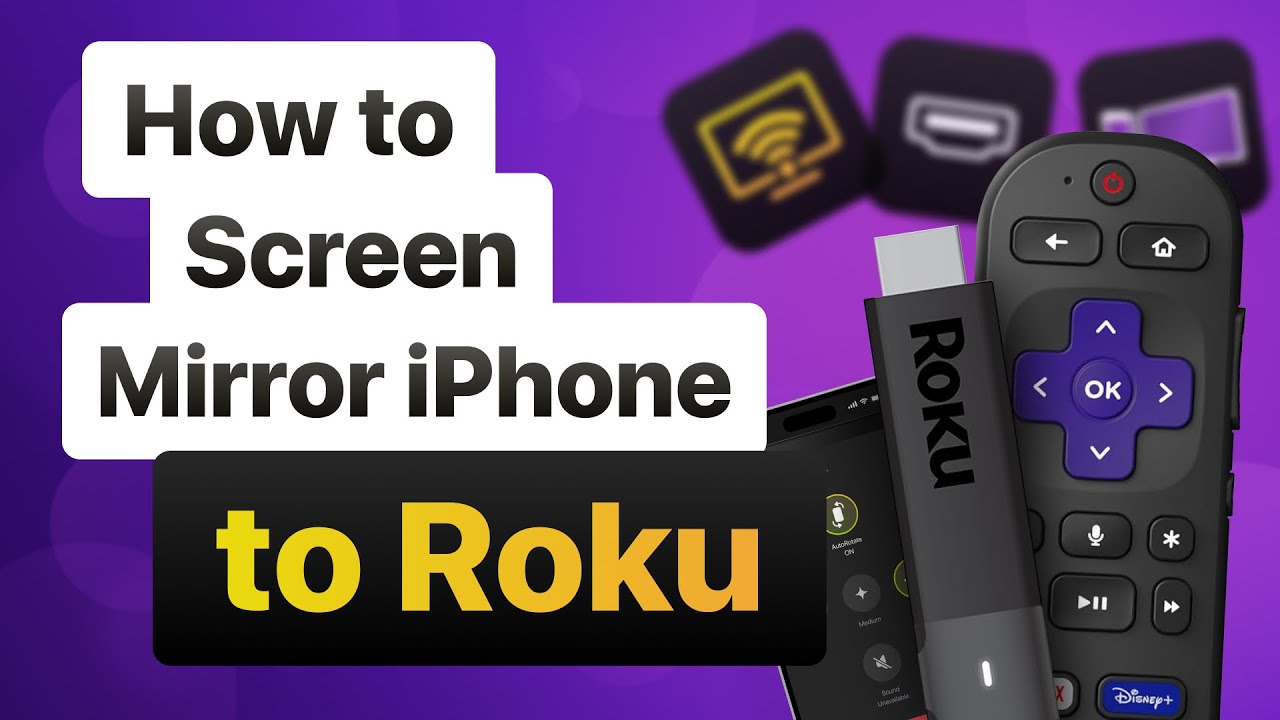How to Screen Mirror iPhone to Roku: DoCast vs Screen Mirroring for
