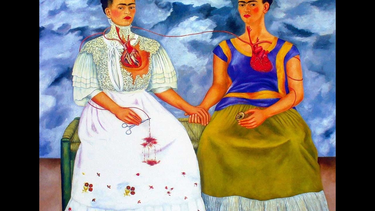 Autorretratos vivos de Frida Kahlo YouTube