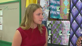 4-H ambassador explains the wonders of wool